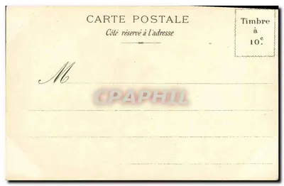 Chalé de Effretikon — Exposição de 1900 — L'ingrigger Fragon — Verso
