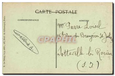 PARIS-Passy — Most Metropolitain — Wydawca E. Le Deley, nr 4337 — Rewers