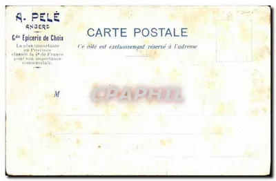 Stara pocztówka Paryż Ekspo 1900 Oświetlenie na Seinie Wieża Eiffla — Rewers