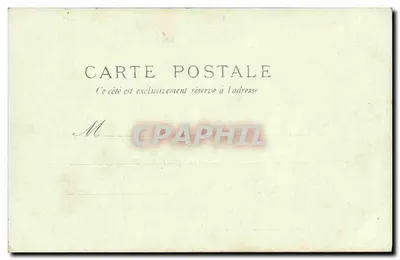 La Rue d'Alger — Exposition Universelle 1900 — Éditeur non identifié — Verso