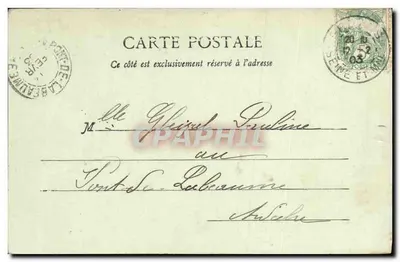 Parigi - Ponte Alexandre e Grand Palais — A. Taride, Parigi — Verso