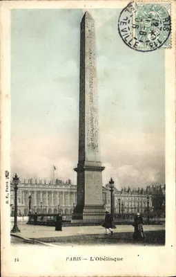 PARIS — O Obelisco — B. F., Paris, n°14