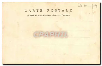 Paris - La Cascade du Bois de Boulogne — Éditions Louis Burgy, n° 5086 — Verso
