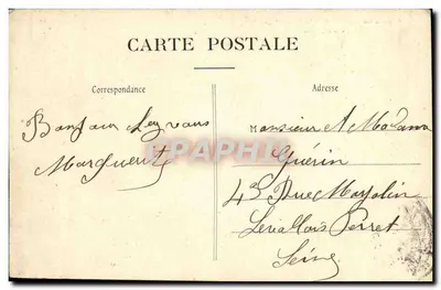 Bois de Boulogne — Porte de Longchamps, Lac Inférieur — editore Abeille — Verso