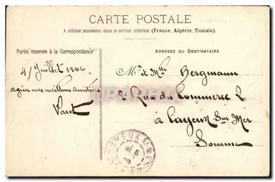Paris - Bois de Boulogne, em Anteuil — editor desconhecido, n° 150 — Verso