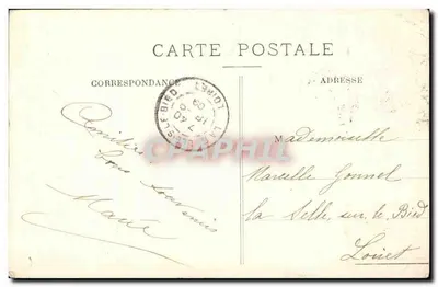 Paris XIVe arr. — Cachoeira do Parc Montsouris — L. J. édit. Paris — Verso