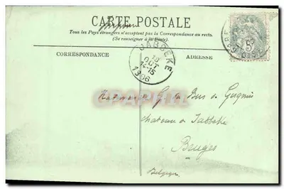 Compiègne — Zamek widziany z Parku — LL. n°100 — Rewers