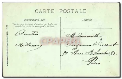 Compiègne — Zamek — Salony kwiatowe — LL. — Rewers