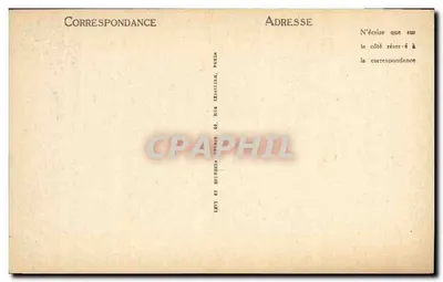 Compiègne — Zamek — Salony Kwiatów — LL — Rewers