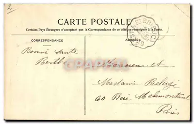 La Feuillée — Menina Jovem — Coleção Morin-Richer, Morlaix — Verso