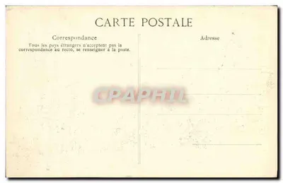 Crue de la Seine — Paris — Gare du Champ-de-Mars — 28 Janvier 1910 — Éditeur E.D. — Rewers