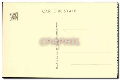 Section Tunisienne — Vue sur la Place Publique. Le Café Maure — Exposition Coloniale Internationale, Paris 1931 — Verso