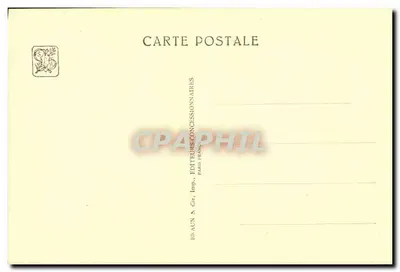 Exposição Colonial Internacional — Paris 1931 — Seção Tunisiana — Vista sobre a Praça Pública — O Café Maure — Verso