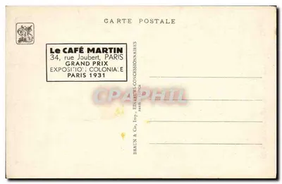 Cameroun - Togo - Entrée du Pavillon de la chasse - Exposition Coloniale Internationale Paris 1931 — Verso