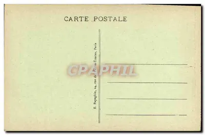 Parijs - Notre-Dame, noordzijde (Straat van het Klooster van Notre-Dame) — A. P. — Achterkant