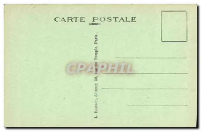 Paris (19e) — Igreja de São João Batista de Belleville — J. H. — Verso