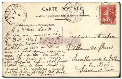 Montmartre — Przecinek Frochot — G. C. A., Paryż — Rewers