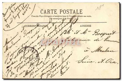 Paris (Montmartre) — Le Boulevard Barbès — LL. — Rückseite