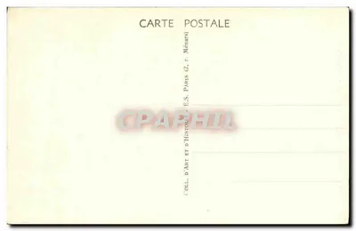Fontanna Egipcjanki — Rue de Sèvres — Wydawnictwo Coll. d'Art et d'Histoire, Paryż — Rewers