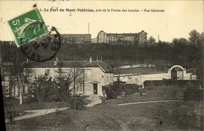 O Feri do Mont-Valérien, visto da Ferme des Landes — Vista Geral — Editor: Bonnerce