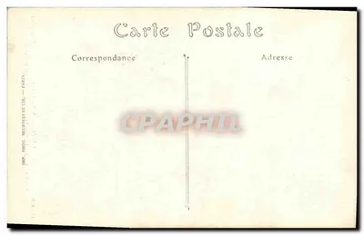Parijs — De Kathedraal van Notre-Dame. Uitsteeksels van de Pijl, Apostelen en Evangelisten — ND. Fot. — Achterkant