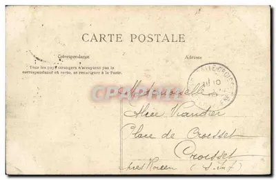 Paris — Ópera — Facha exterior — C. L. C. n°738 — Verso
