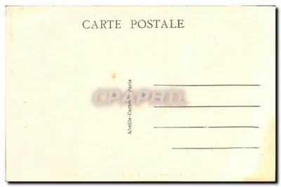 Paris — A Cidade Universitária — Fundação Emile e Louise Deutsch de la Meurthe — Verso