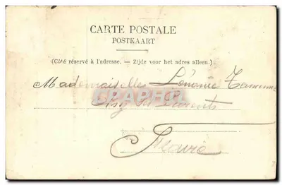 Velho Paris — Castelo de Saint-Denis — Gentiane Imbert — Verso