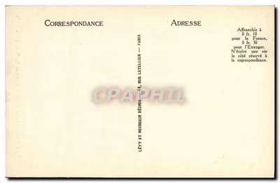 Estátua de Nossa Senhora de Paris — Nossa Senhora de Paris — n°2092 — editor Paris — Verso