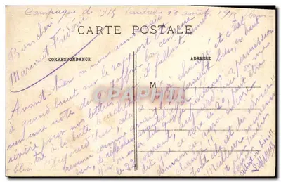 Carencey — I resti del Villaggio — IMP. BAUDINIÈRE, NANTERRE — Verso