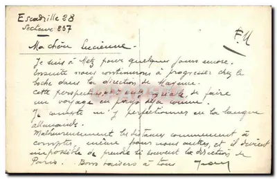 Kavalerie-eenheid in Metz — 26.11.18 — D. (uitgever) — Achterkant