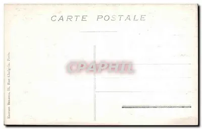 La Rue Grande DINANT (België) Hoofdstraat — vernietiging na oorlog — Uitgave Eortton, Parijs — Achterkant