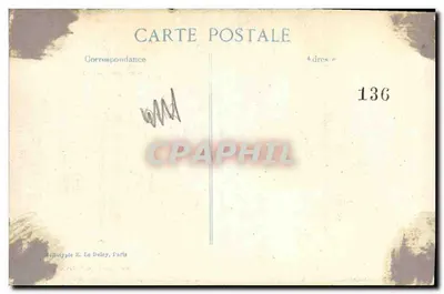 Belgrado — Os Cais do Porto — Cliché Chusseau-Flaviens, 1914 — Verso