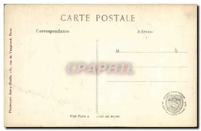 Arras — Le rovine del Campanile e il lato destro della Petite-Place — L. C. H. Parigi, n° 379 — Verso
