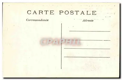 Schloss Condé in la Ferté-sous-Jouarre — von den Engländern 1914 bombardiert — Verlag nicht sichtbar — Rückseite