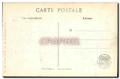 Soissons — L'Abbaye di San Giovanni dei Vigneti — L. C. H. Paris, n°387 — Verso
