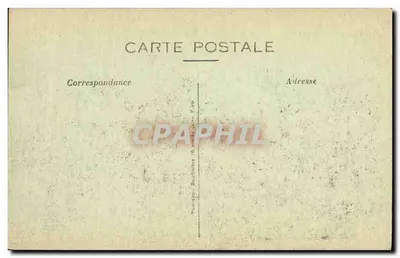 Roye — Zniszczona Cukrownia — Paul Krieger & Véb. Paris — Rewers