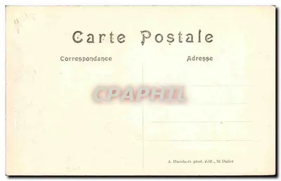 Revigny (Meuse) — O hotel de ville após o bombardeio — A. Humbert, fot. edit., St Dizier — Verso