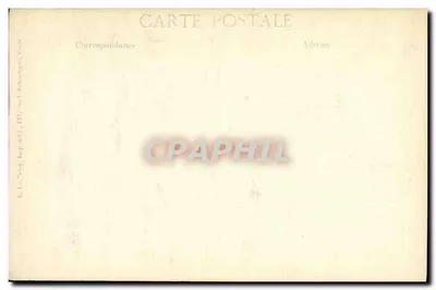 Reims — Catedral em chamas — bombardeio de 1914 — E.P.D. n°3 — Verso