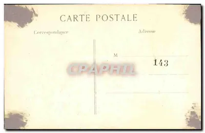 Zamek Condé-sur-la-Marne — zniszczony przez Niemców — L.C.H. — Rewers