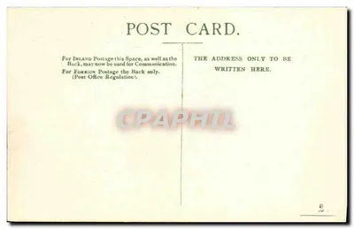 Greenwich Park — parque com cervos e visitantes — Published by P. S. & V. Lewisham — Verso