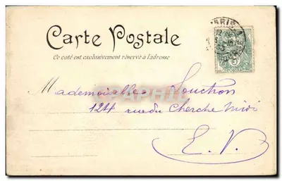 Viagem à Argélia do Presidente da República — Abril de 1903 — Vielfaure Edit, Argel - 3 — Verso