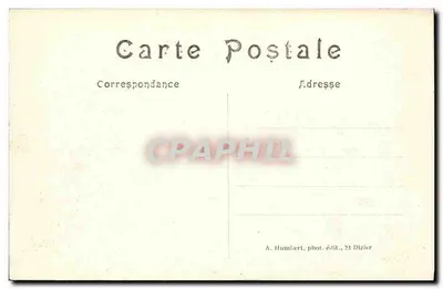 Sermaze (Marne) — Rue de Cheminon po bombardowaniu — Reprodukcja Bittante — Rewers