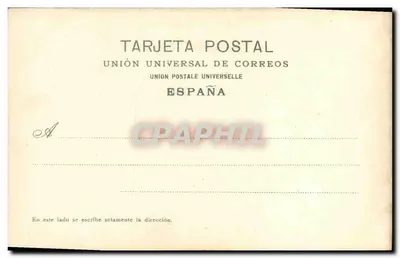 Salamanca. Escuelas Menores i wieża katedralna — Parger & C°, Múlheim, Phototyplomiskarte 2849 — Rewers