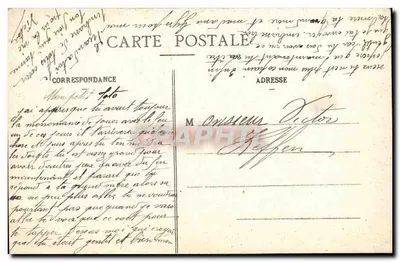 Nomeny - A Gendarmeria — As Cidades Martirizadas — Imprentas Reunidas de Nancy — Verso