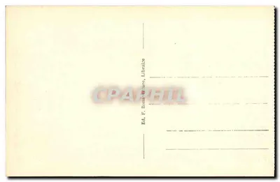 Le Touquet-Paris-Plage — A Igreja — Ed. F. Bonaure, Livreiro — Verso