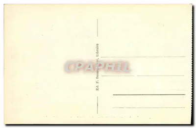 Étaples - Cimetière des Anglais et Monument aux Morts — Éditeur F. Bonarouic, Libraire — Rewers