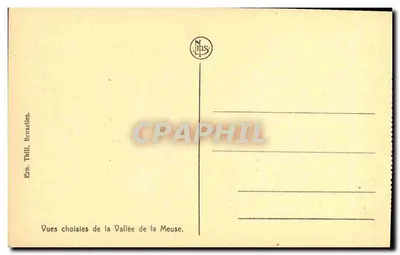 Heer-Agimont — Chegada do navio — N. Eils — Verso