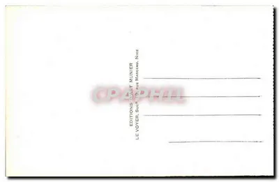 Cannes - La Croisette i Suquet — Wydawnictwo D'Art Munier, nr 299 — Rewers