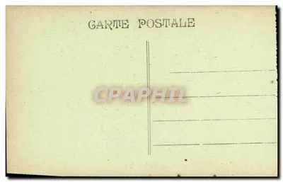 MARSEILLE - Porte d'Aix — widok łuku triumfalnego z pieszymi i otaczającymi budynkami — Rewers